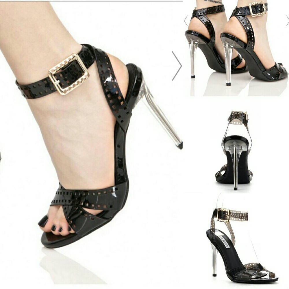 Black Criss Cross Sandal